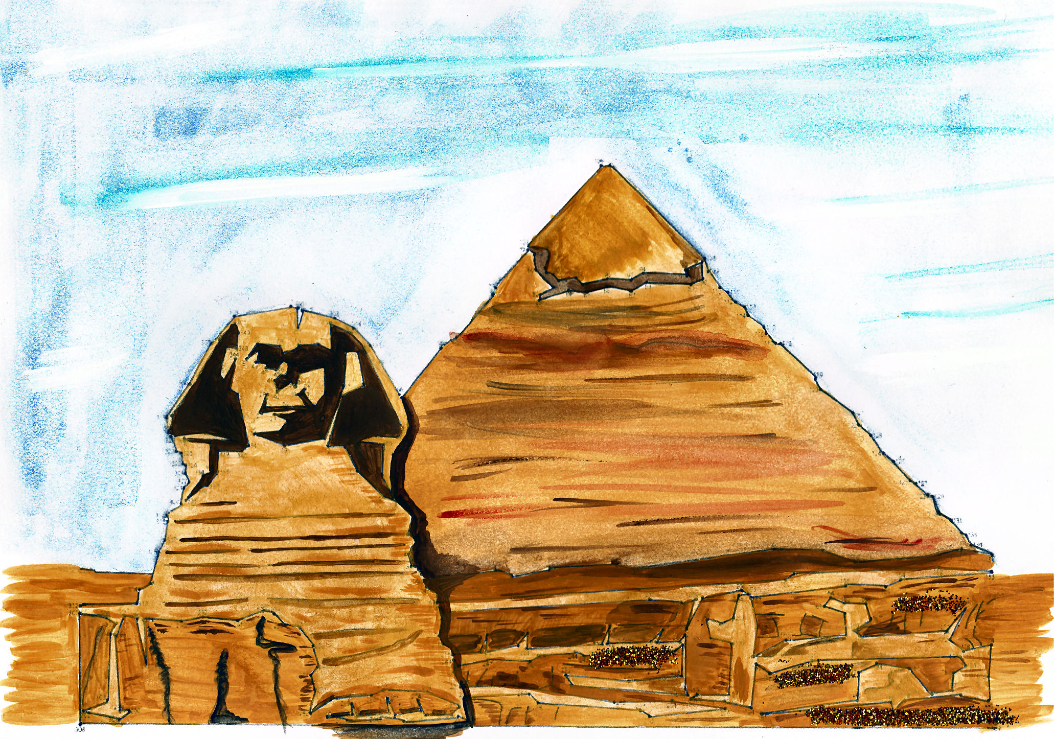 Week 6- Pyramid and Sphinx